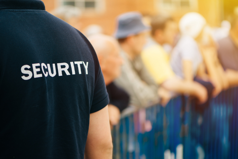 Induction software for managing security contractors